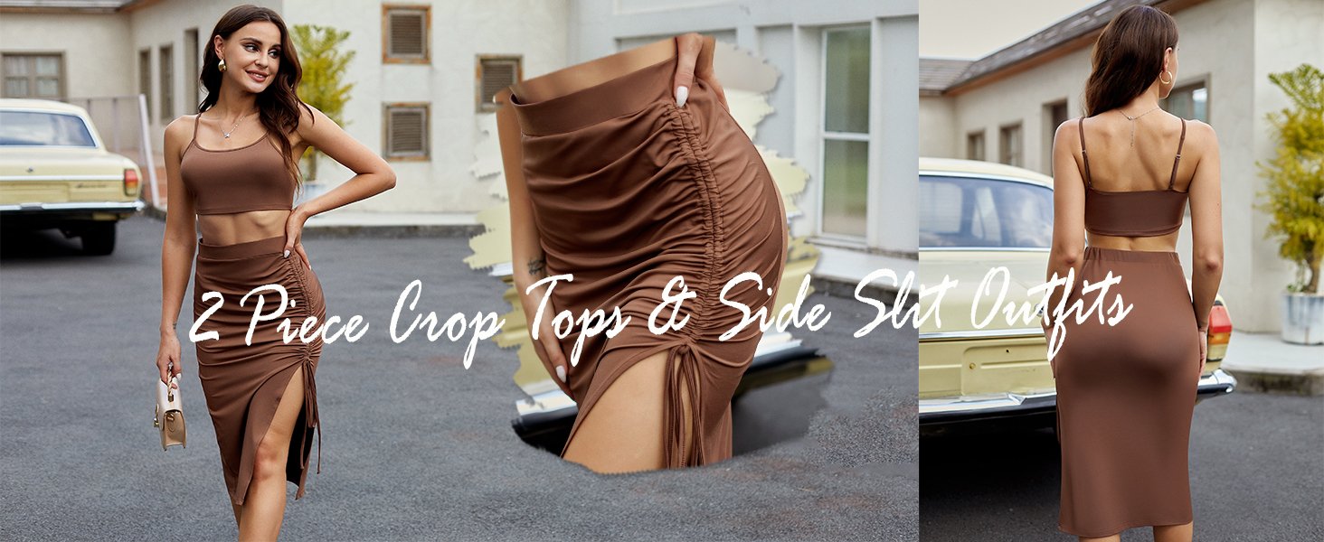 two piece skirts suiting