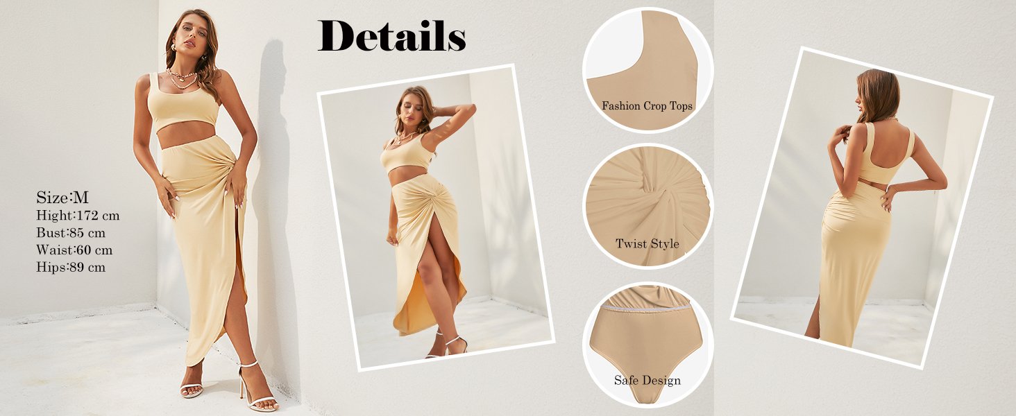 tank dresses sets for club night out